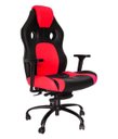Ver imagem 1 de Poltrona Gamer Base Giratória com braço Linha Gamer Racing Cor:Vermelho