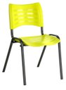 Ver imagem 1 de Cadeira Empilhável Iso Linha Polipropileno Iso Cor:Amarelo