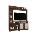 Ver imagem 1 de Estante Home para TV até 49 Polegadas Sedução JCM Móveis Avelã/Off