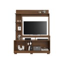 Ver imagem 3 de Estante Home para TV até 49 Polegadas Sedução JCM Móveis Avelã/Off