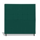 Ver imagem 1 de Cabeceira Estofada Box Casal Encosto para Cama Maveric 144x126 Azul Tiffany