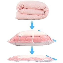 Saco para Guardar Roupas À Vácuo Tamanho M 60x80cm - 3