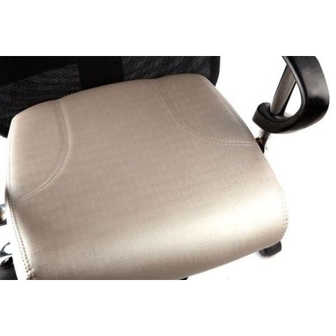 Poltrona Diretor em Longarina 2 Lugares Linha Tela Mesh