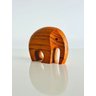 Escultura Elefantinho em Madeira. Elefante de Madeira - 2