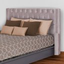 Ver imagem 2 de Cabeceira de Cama Box Estofada 90 Cm Solteiro Emma Veludo