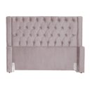 Ver imagem 5 de Cabeceira de Cama Box Estofada 90 Cm Solteiro Emma Veludo