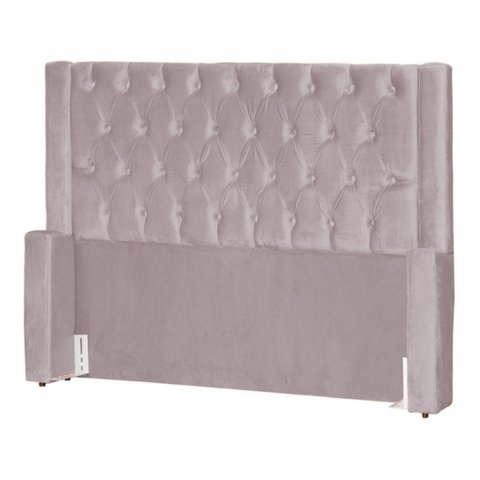 Cabeceira de Cama Box Estofada 90 Cm Solteiro Emma Veludo