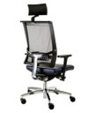 Ver imagem 2 de Cadeira Presidente com Encosto Tela Mesh Linha Net Design