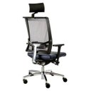 Ver imagem 2 de Cadeira Presidente com Encosto Tela Mesh Linha Net Design
