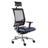 Cadeira Presidente com Encosto Tela Mesh Linha Net Design - 1