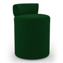 Ver imagem 1 de Puff Decorativo Orgânico Living Aegon Minimalista Veludo Verde - Desk Design