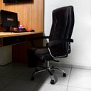 Ver imagem 7 de Cadeira Escritório Presidente Prime Line Pl-101 Big com Molas - Preto