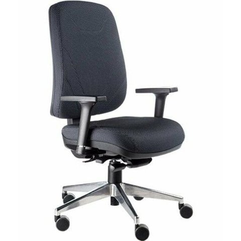 Cadeira Presidente com Base Cromada Linha New Confort