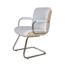 Ver imagem 1 de Poltrona Eames Diretor Base Fixa Linha Capa em Madeira Cor:Branco