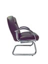 Ver imagem 2 de Poltrona Diretor Luxuosa Base Fixa Fixos Linha Firenze Cor:Marrom