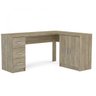 Mesa para Escritório em L 2 Portas 3 Gavetas Espanha Politorno - 5