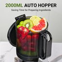 Ver imagem 3 de Amzchef Juicer Automático Masticating 250w com Abertura de 135mm (prata)
