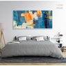 Quadro Decorativo Pintura Artistica Sala Quarto em Tecido Canvas 130x60 cm - 6
