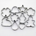 Ver imagem 2 de Kit Formas Cortadores Biscoito Natal Árvore Estrela de 20pçs