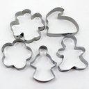 Ver imagem 5 de Kit Formas Cortadores Biscoito Natal Árvore Estrela de 20pçs