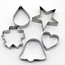 Ver imagem 4 de Kit Formas Cortadores Biscoito Natal Árvore Estrela de 20pçs