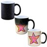 Caneca Mágica Glitter Muda de Cor Y2 Estrela Rosa Brilho - 1