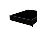 Ver imagem 3 de Cama Box Casal Sintetico Premium Santo Box 40x138x188:preto
