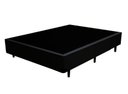 Ver imagem 1 de Cama Box Casal Sintetico Premium Santo Box 40x138x188:preto