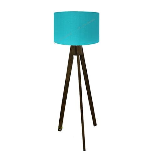 Luminária Abajur de Piso Cupula Tiffany MadeiraMadeira