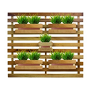 Ver imagem 1 de Floreira Vertical Jardim 5 Cachepôs