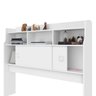 Cabeceira Quarto Queen Jessica 160cm Branco - 3