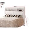 Cabeceira Quarto Queen Jessica 160cm Branco - 4