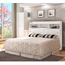 Ver imagem 1 de Cabeceira Quarto Queen Jessica 160cm Branco