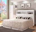 Ver imagem 1 de Cabeceira Quarto Queen Jessica 160cm Branco