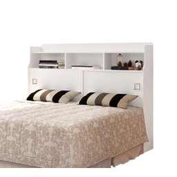 Cabeceira Quarto Queen Jessica 160cm Branco - 2