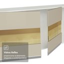 Ver imagem 7 de Armário de Cozinha Compacta 100% MDF 180 cm Branco/Rustic/Crema Smart Madesa 04