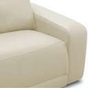Ver imagem 6 de Sofá 4 Lugares Rettrátil Reclinável Elétrico 284cm Mazi L06 Couro Off White - Lyam Decor