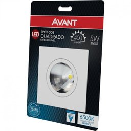 Spot LED Luz Branca 6500K Bivolt Avant - 2