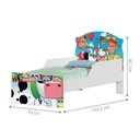 Ver imagem 1 de Cama Infantil Bichinhos na Fazenda com Colchão