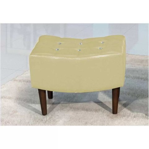 Puff Decorativo Sandy - Corano Bege