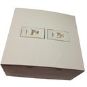 Ver imagem 5 de Caixa 4x4 Versatil Sobrepor Branco Margirius Slim Sobrepor 4x4 2 Tomada Rj-45+módulo