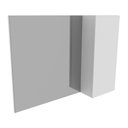 Ver imagem 1 de Espelheira Para Banheiro 1 Porta 80Cm Multimóveis Vcr10082 Branco Branco