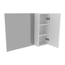Ver imagem 2 de Espelheira Para Banheiro 1 Porta 80Cm Multimóveis Vcr10082 Branco Branco