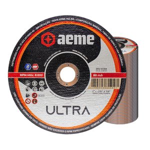 Disco Corte Fino Aeme Ultra 7x070x7/8 (178x1.8x22.22) 50 Unidades