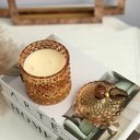 Ver imagem 2 de Vela Aromática Pote Vidro Luxo Canela 180g Cera de Coco