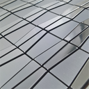 Ver imagem 3 de Pastilha Aluminio Adesiva Decoração Banheiro Cozinha Onda Pr