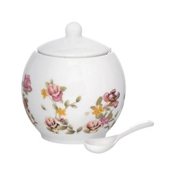 Açucareiro Le Jardin em Porcelana 350ml - Haüskraft ACR0013 - 2