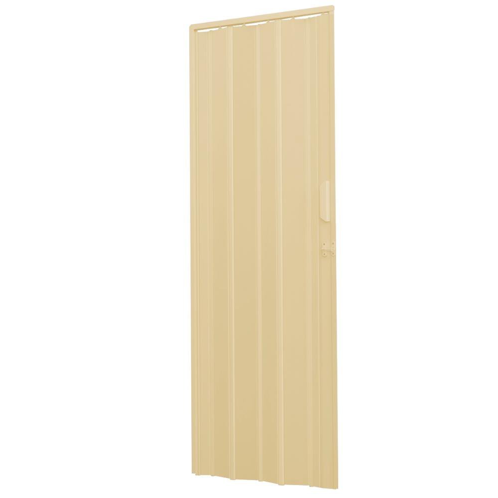 Porta Sanfonada de PVC 115x210cm Zapinplast - Bege - 3