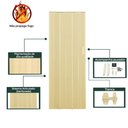 Ver imagem 6 de Porta Sanfonada de Pvc 115x210cm Zapinplast - Bege