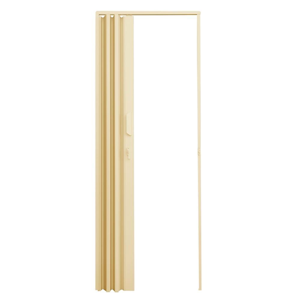 Porta Sanfonada de PVC 115x210cm Zapinplast - Bege - 2